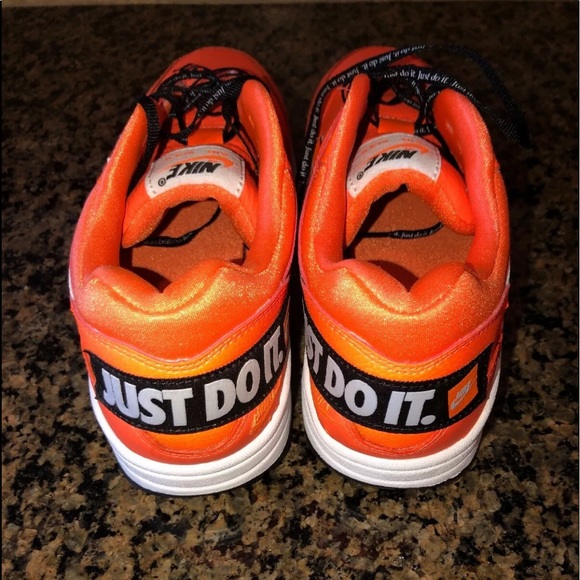 Neon orange Nike airmax 1 size 7.5 - Picture 8 of 8